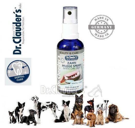 Spray per l'igiene dentaria per cani di Dr.Clauder's - eurodog