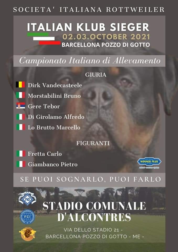 ☆☆☆ CAMPIONATO ITALIANO ROTTWEILER ☆☆☆ DI ALLEVAMENTO STAND EURODOG