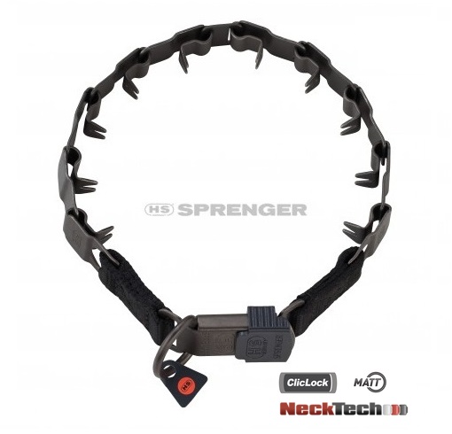 Collare HS NeckTech Sport con ClicLock di Herm Sprenger da Addestramento formazione cane