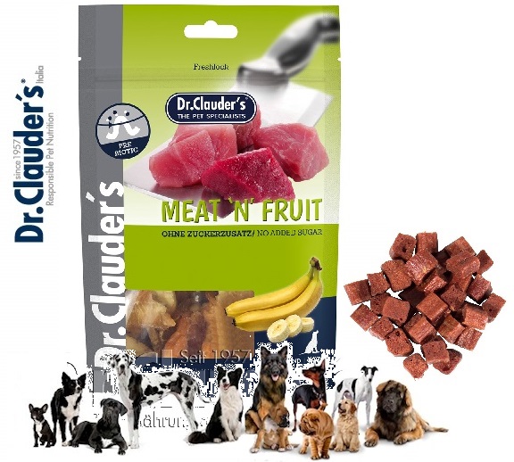 Meat`n Fruit Banana & Pollo Snack dr.clauder's