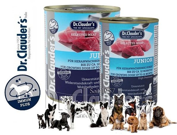 Alimento umido Dr.Clauder´s per cani di tutte razze