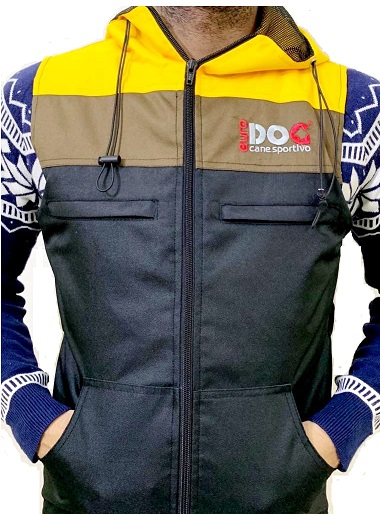 Gilet da Addestramento con capuccio Eurodog k9 Formazione