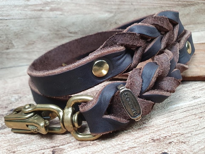 Guinzaglio A Catena Per Cavalli E Pony - Con Manico In Nylon E