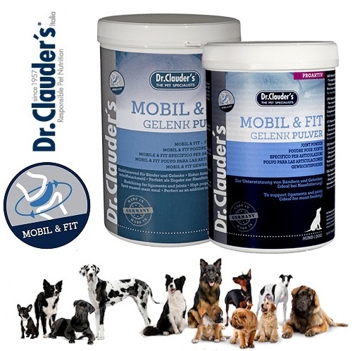Mobil & Fit di Dr.Clauder - Integratore in polvere per le articolazioni del cane