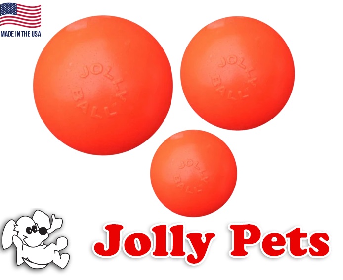 Jolly Ball Bounce-n Play Orange - Pallone divertimento per Cani Jolly Pets