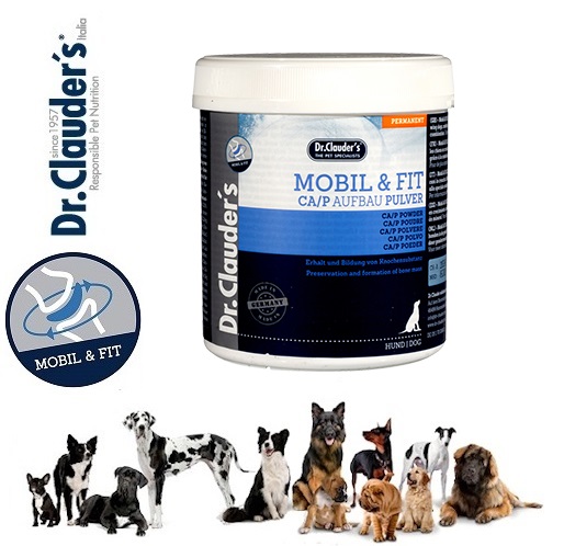 Mobil & Fit di Dr.Clauder Integratore CaP in polvere per lo sviluppo Per cani in crescita