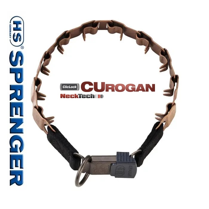 Collare con le Punte NeckTech Sport HS Sprenger con ClicLock - CUROGAN opaco