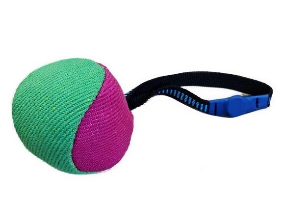 Palla Cigolante Per Cani Piccoli - Giocattolo 7x7 Cm, Colori Assortiti | Divertente E Sicura - Foto 5