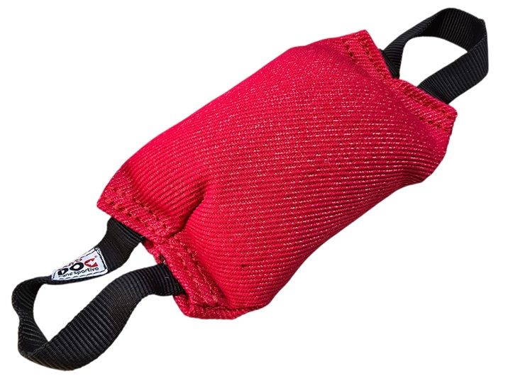 Caramella gappay Palla Gioco da Mordere Rugby in tela francese - 22x12cm, marchio eurodog