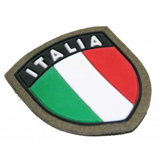 Toppa stemma Italia Cucito con Velcro