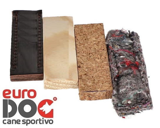 Set Pista IGP Traccia oggetti: pelle, pile, legno, sughero Eurodog k9