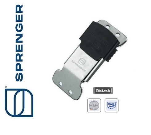 Sprenger Chiusura ClicLock per collari a punta, Acciaio inossidabile-eurodog