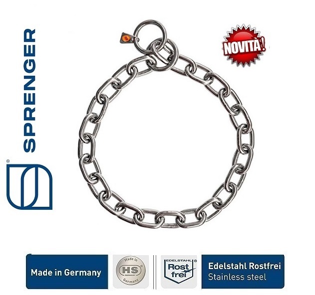 Sprenger Collare, extra forte - Acciaio Inossidabile, 5,0 mm-eurodog